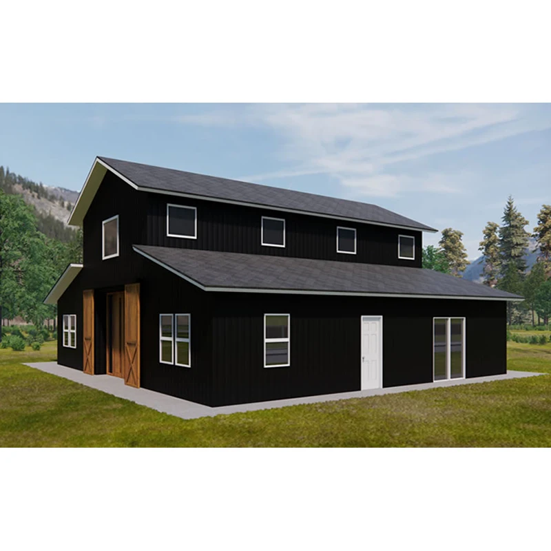 Qingdao SuperM Prefabricated Steel Structure Metal Barn Storage Shed Building