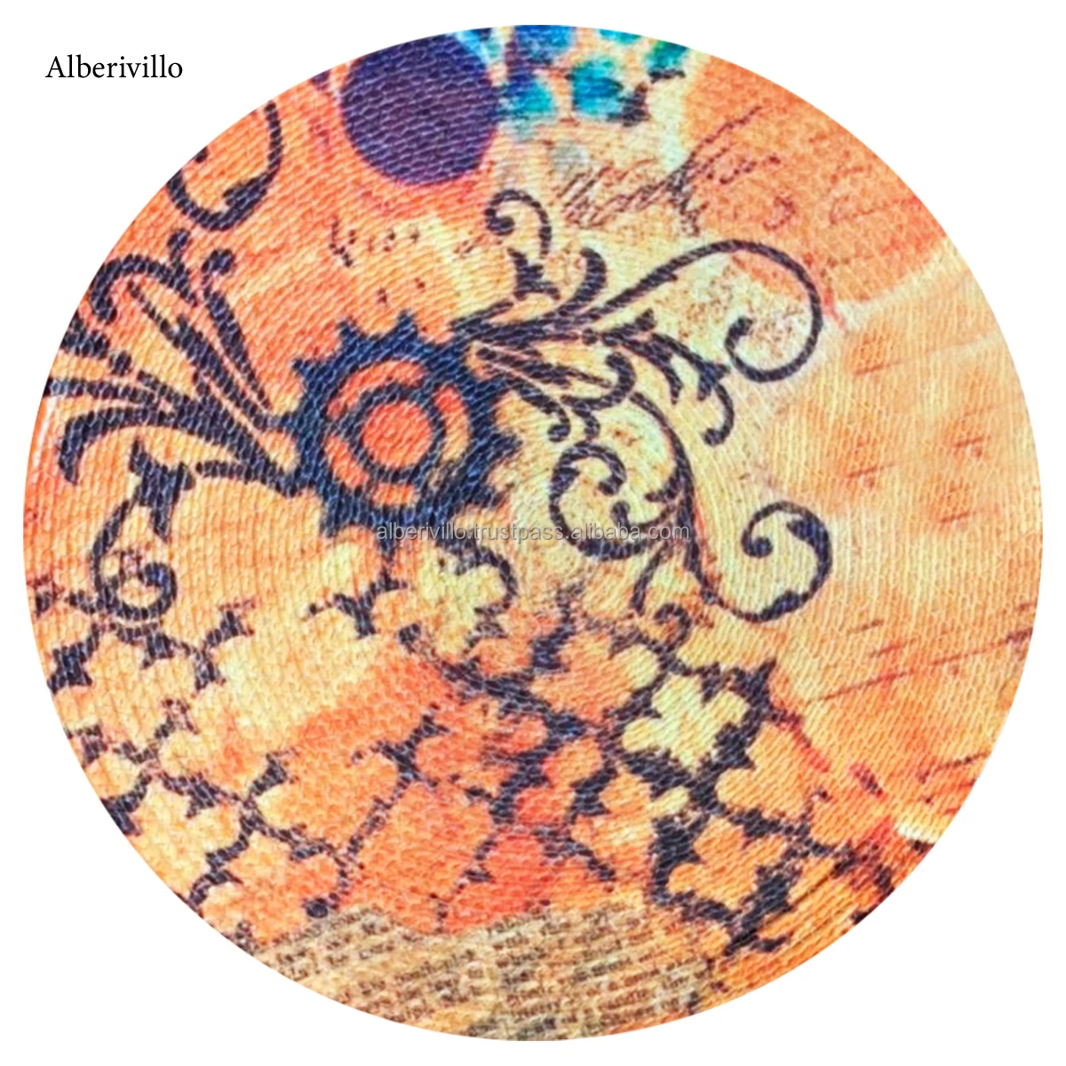 Indian Manufacturer Printed Cotton Polyester Kitchen Placemat Table Decoration & Accessories with Different Style on Cheap Price