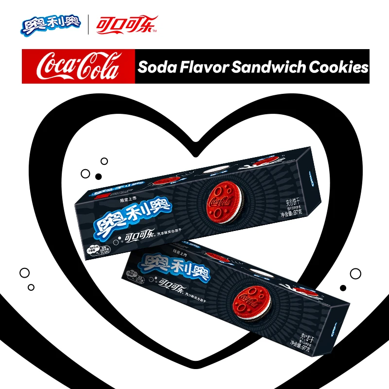 Новое сотрудничество Oreo Coca-Cola запустило Ooreo 97 г сэндвич-печенье экзотические закуски