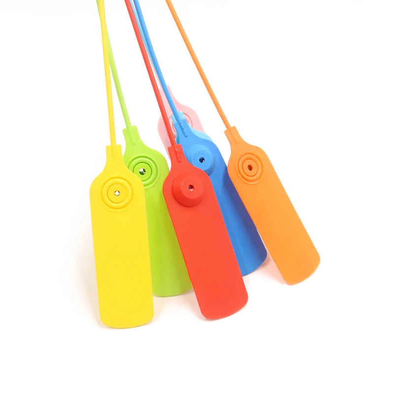 PN-PS2105   Fire Extinguisher Seals Anti-Tamper Evident Pull Tight Plastic  Seals for containers