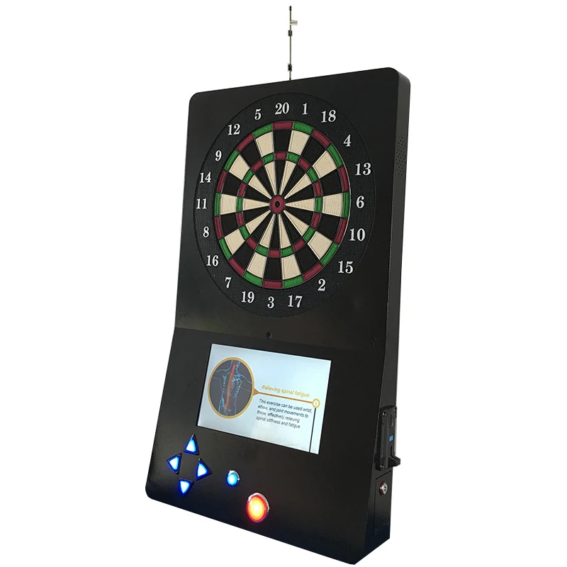 Entertainment indoor electronic dart game machine online LCD scoring coin-operated dart machine for sale