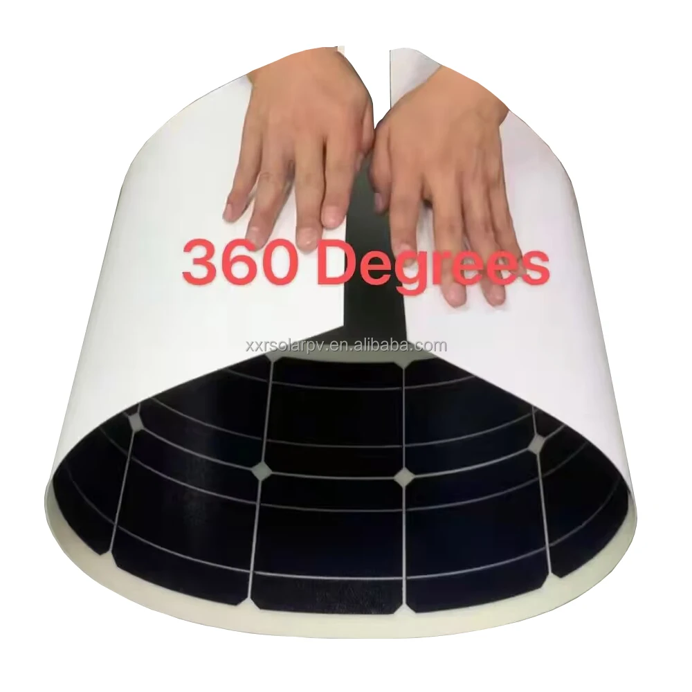 flexible solar panel 250w 40v 860*1380mm ETFE durable solar panel for boat, balcony, rv, car