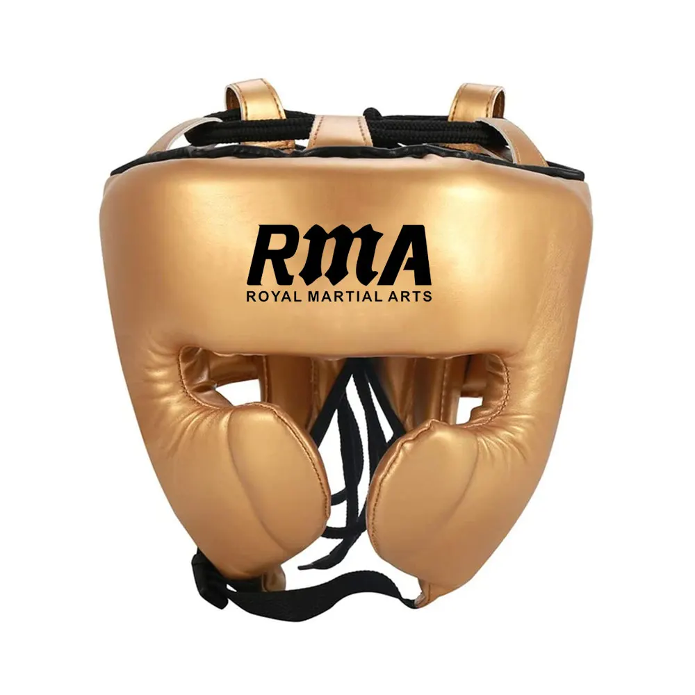 Head guard for Boxing MMA Training Head Guard with Removable Face Grill Cheeks Ear Mouth Protection Head gear for Muay Thai
