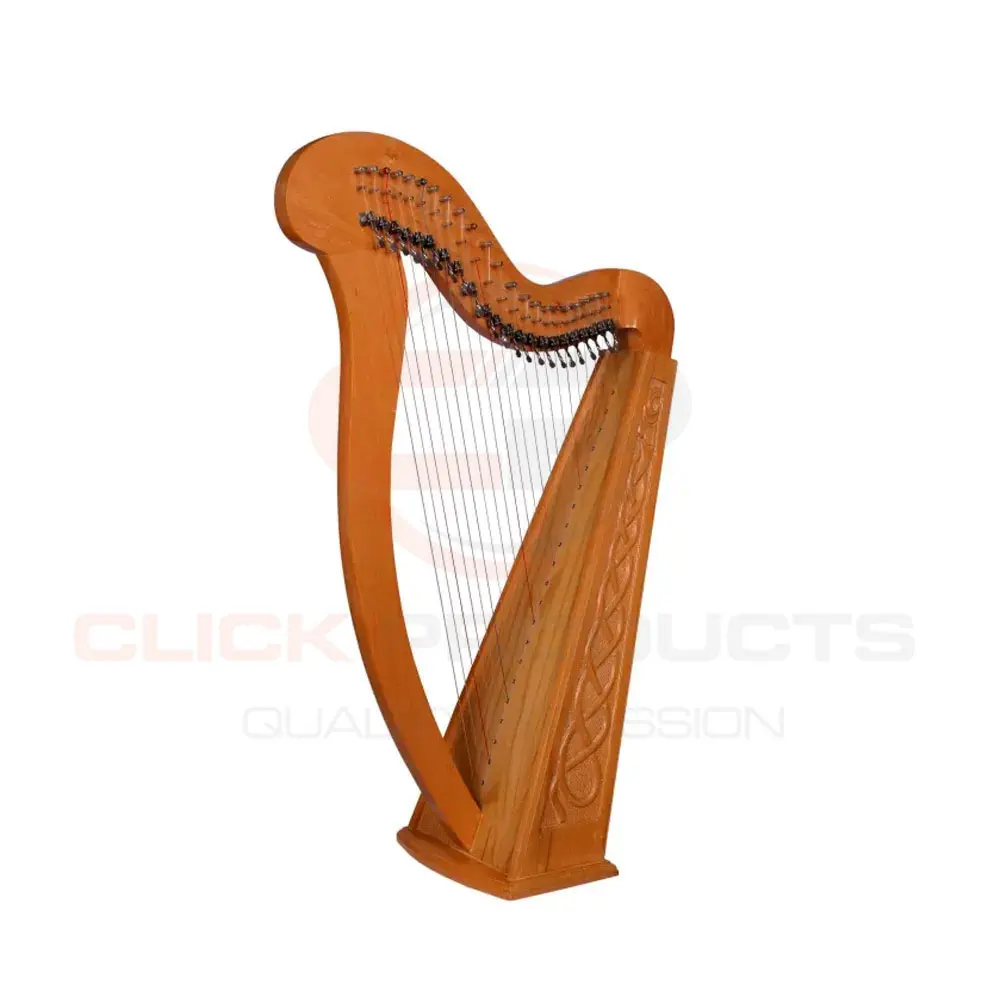 Grand Big lever Irish Harp 22 Strings Professional Musical instrument, Hand Made Wooden Irish Harp 22 Strings with Free Bag