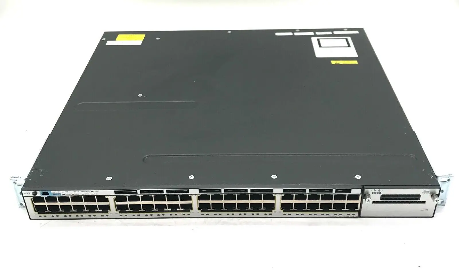 C.isco C.atalyst WS-C3750X-48P-L 48P 1GbE 435W PoE+ Switch