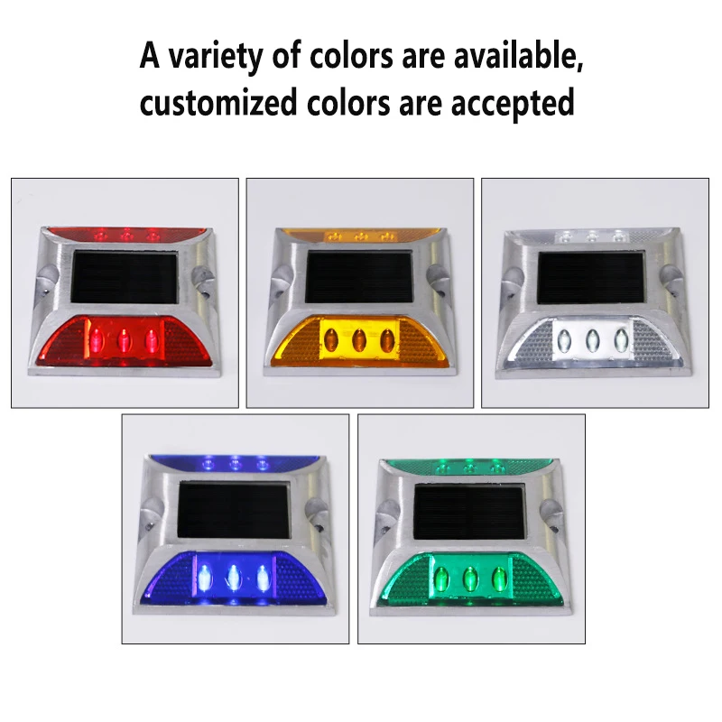 IP68 Aluminum LED Solar Road Stud airport runway lights