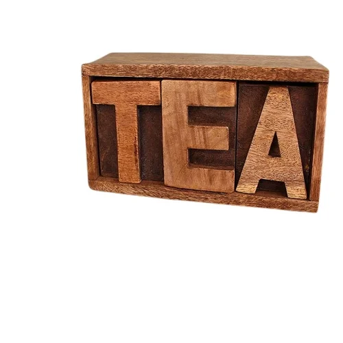 Top Selling Mango Wood Tea Drawer