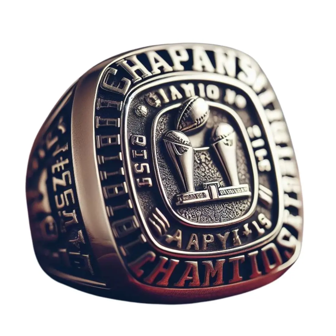 Simple Custom Design Boxing Championship Gold Ring