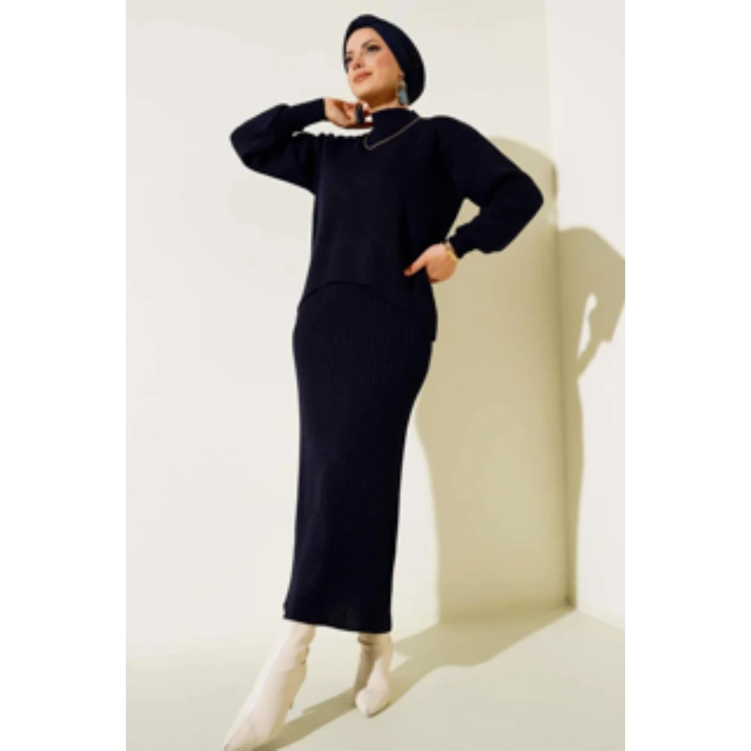 New Season Women Winter Islamic Clothing Abaya Dress Kaftan Tunic Dubai Muslim Islamic Fashion Turkish Made Islamic Dresses