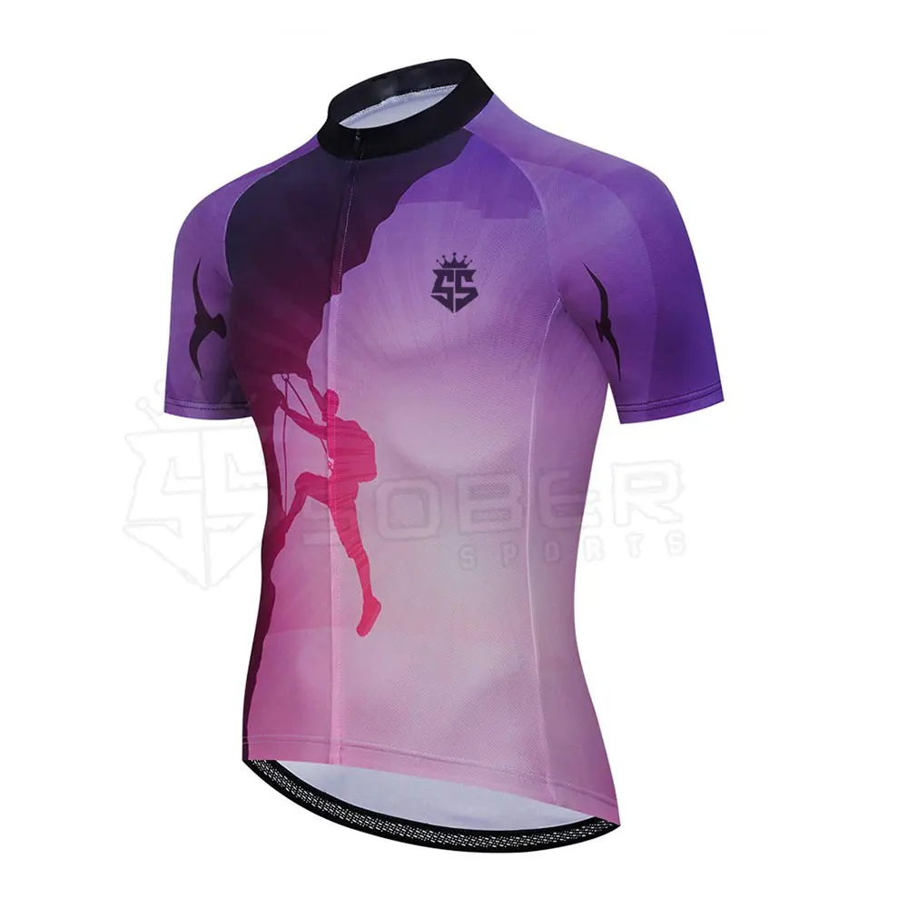 New Arrival Breathable Team Cycling Jersey Factory Made OEM Design Cycling Team Jersey For Online Sale