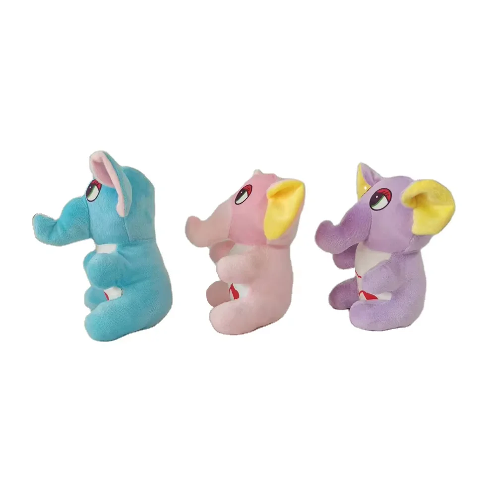 Unisex Custom Mini Elephant Plush Toy Promotional Cheap Stuffed Small Elephant Doll for Children PP Cotton Filling