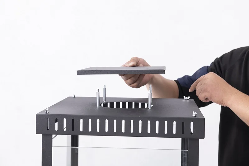 Outdoor heating gas heater black electric ignition system with floor rollers