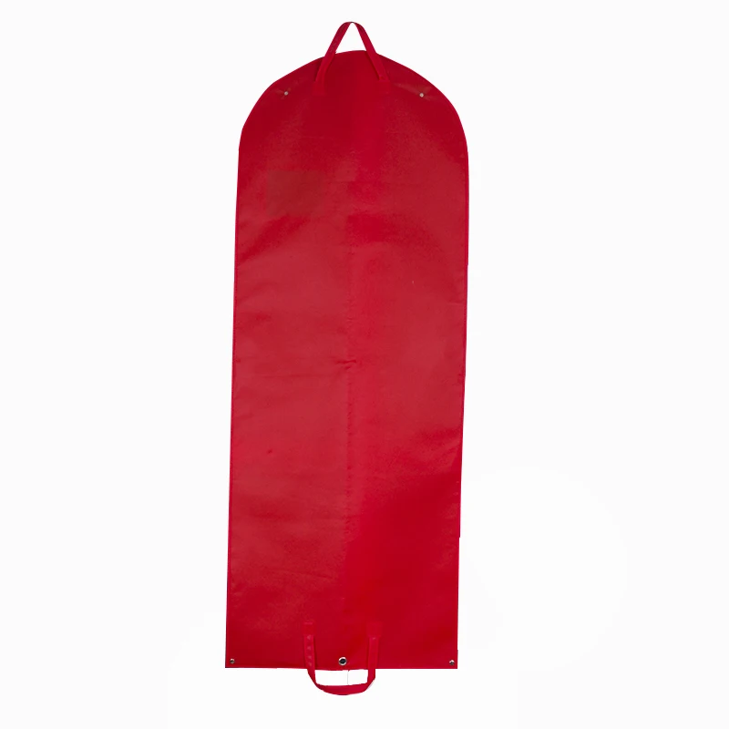 Portable High Grade costume fabric zippered garment bag with zipper wholesale