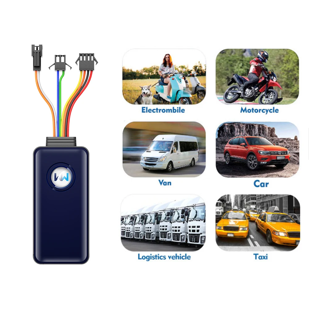 GPS Device with  PANIC and voice control recording/ remotely cut off /trace playback and user define geofence tracking device/