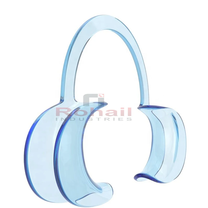 Dental Bite Block Rubber Mouth Support Opener Cheek Retractor