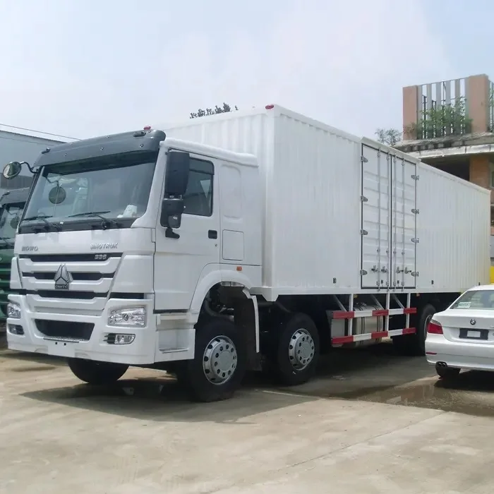 Новый грузовой фургон sinotuck HOWO 8x4
