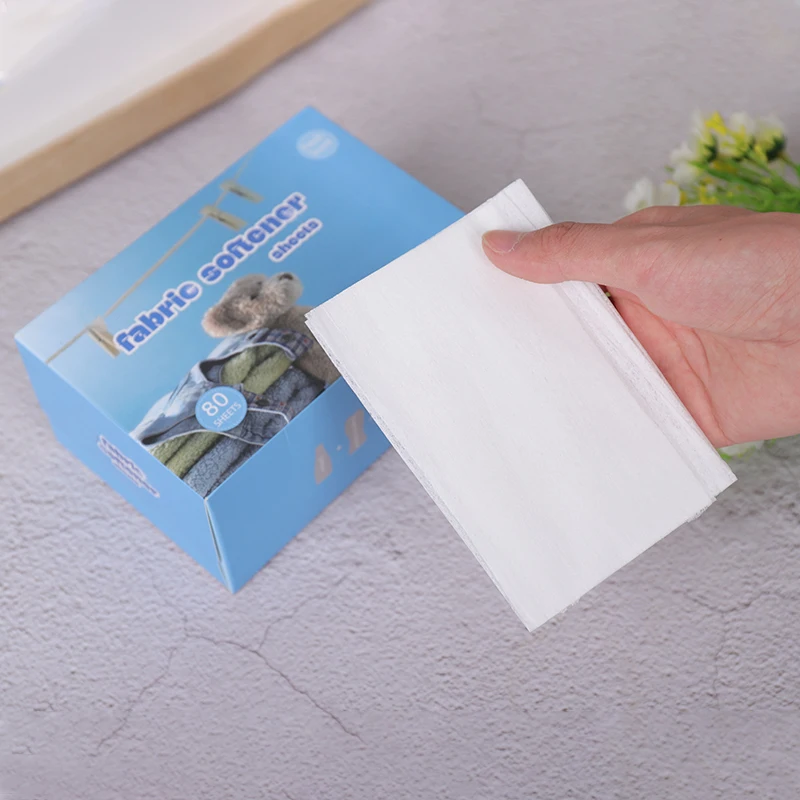 Soften Fragrance And Antiseptic Fabric Softener Dryer Sheets For Machine
