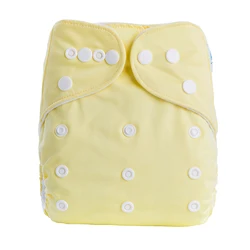 Ananbaby Preflat Low MOQ Adjustable Cloth Diapers Washable Reusable Custom Baby Cloth Diaper