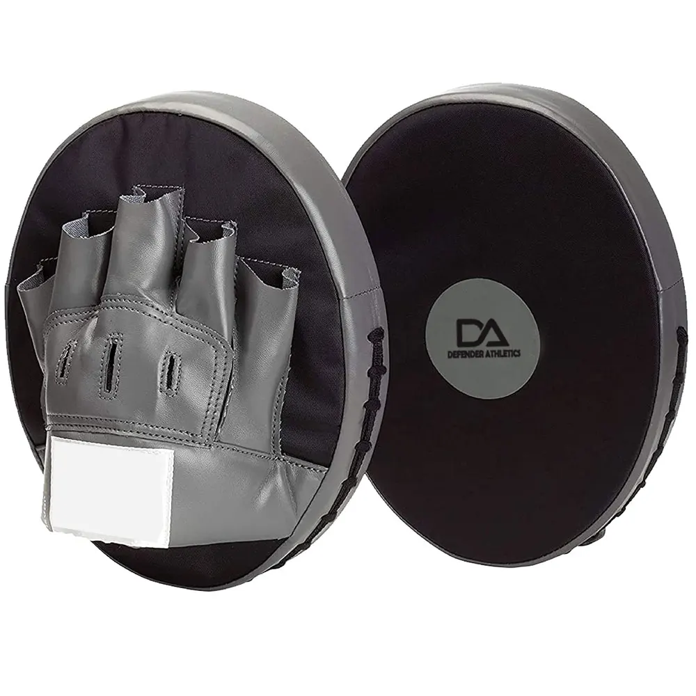 Custom Made Durable Curved Pu Leather Kick Focus Pad Boxing Fight Training Focus Pads For Online Sale