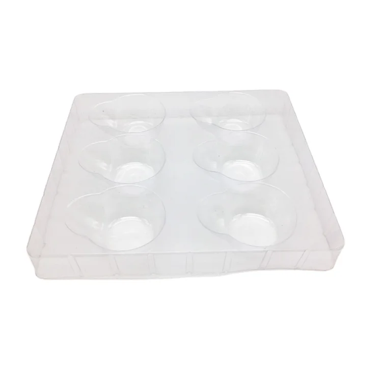Wholesale Cheap Price Custom Size Clear Plastic Transparent PET PVC Blister Packaging Tray