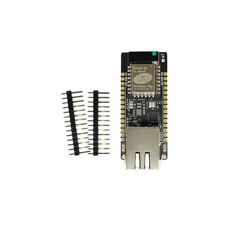 ETH01-EVO Enlightenment Display ESP32-C3 Series WIFI Bluetooth Ethernet 3 in 1 Internet of Things Gateway Updated WT32-ETH01