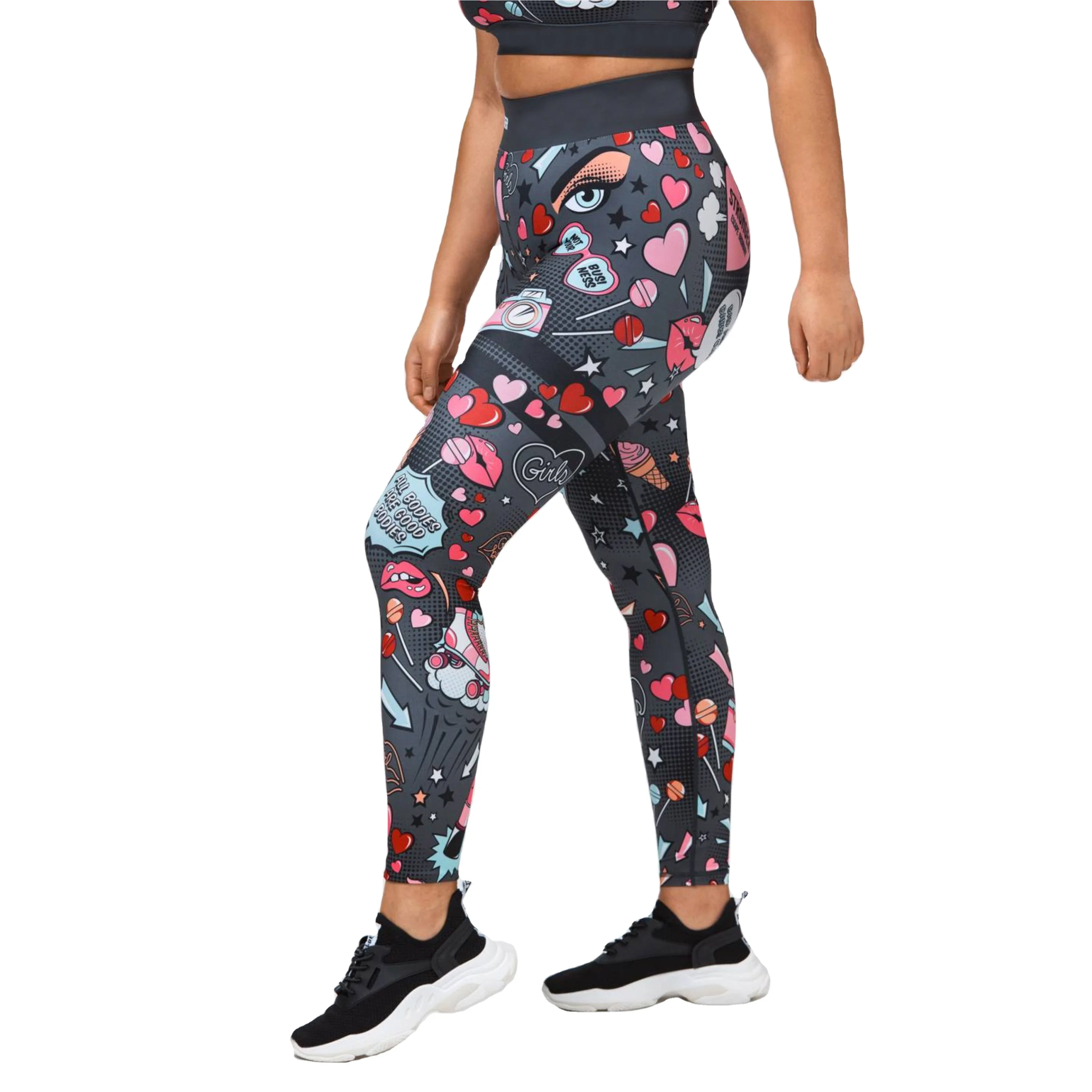 Custom Sublimation Leopard Print Ladies Yoga Leggings Womens  Yoga Pants Fitness Gym Yoga Wear