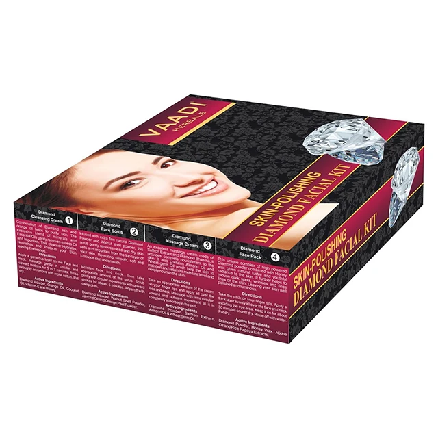 Vaadi Herbals Skin-Polishing Diamond Facial Kit For All Skin Type 70 gm