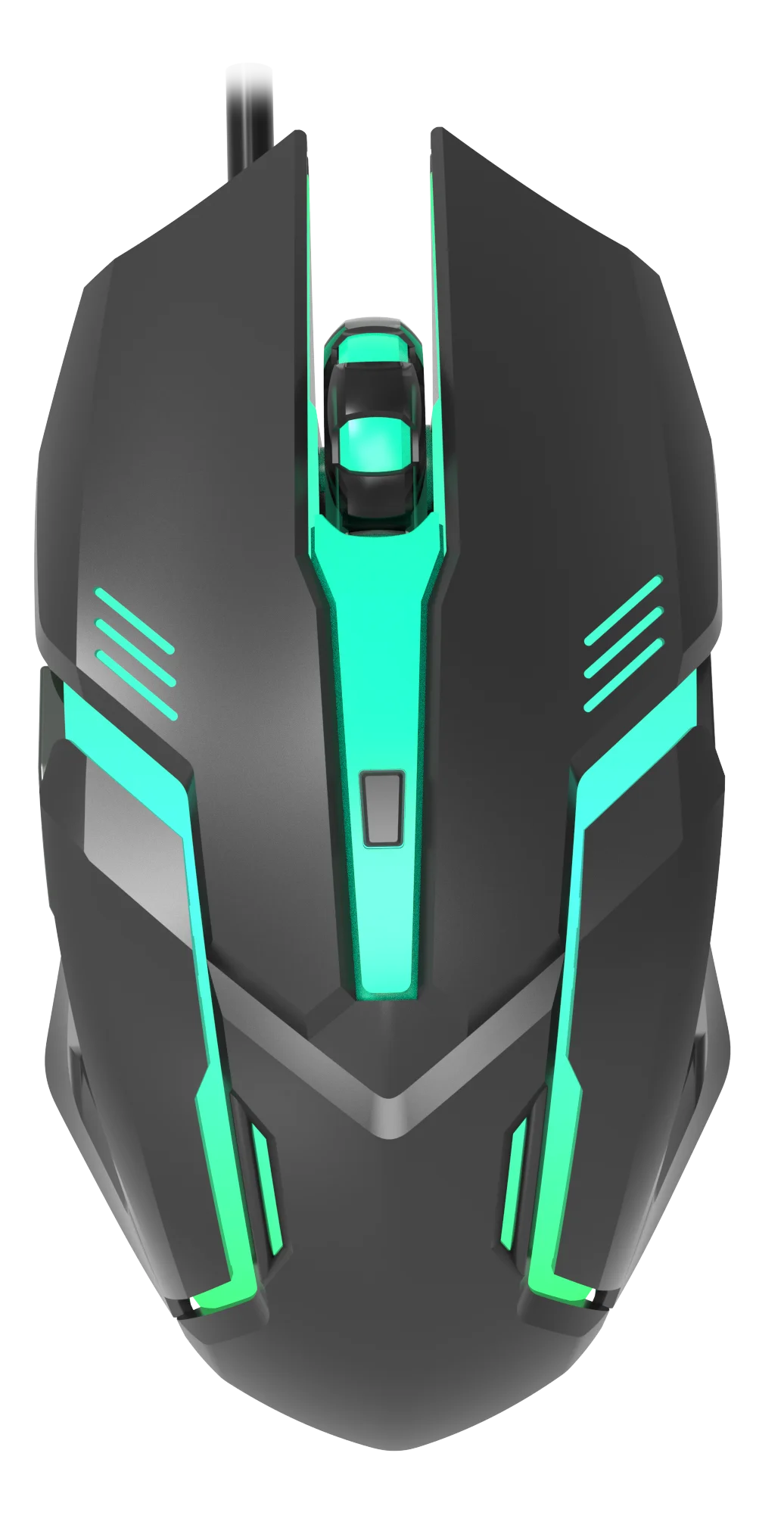 Проводная мышь для правой руки, USB, крутая светящаяся игровая светодиодная светящаяся мышь для офиса