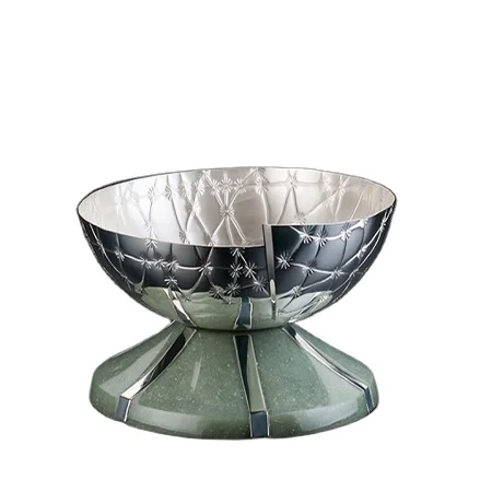 Stylish Serving Bowl for Home Wedding Party Nuts & Fruits Bowl decor White Color Modern design Metal dish & Platter Table Bowls