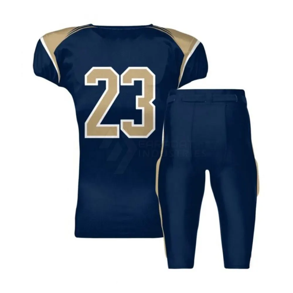 Comfortable And Breathable American Football Uniform Professional American Football Uniform Available For Men