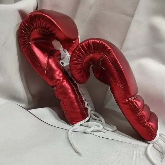 High Quality Boxing Gloves made in Pakistan Customized 2024 Boxing Gear Boxing Manufactured Laced Up Gloves