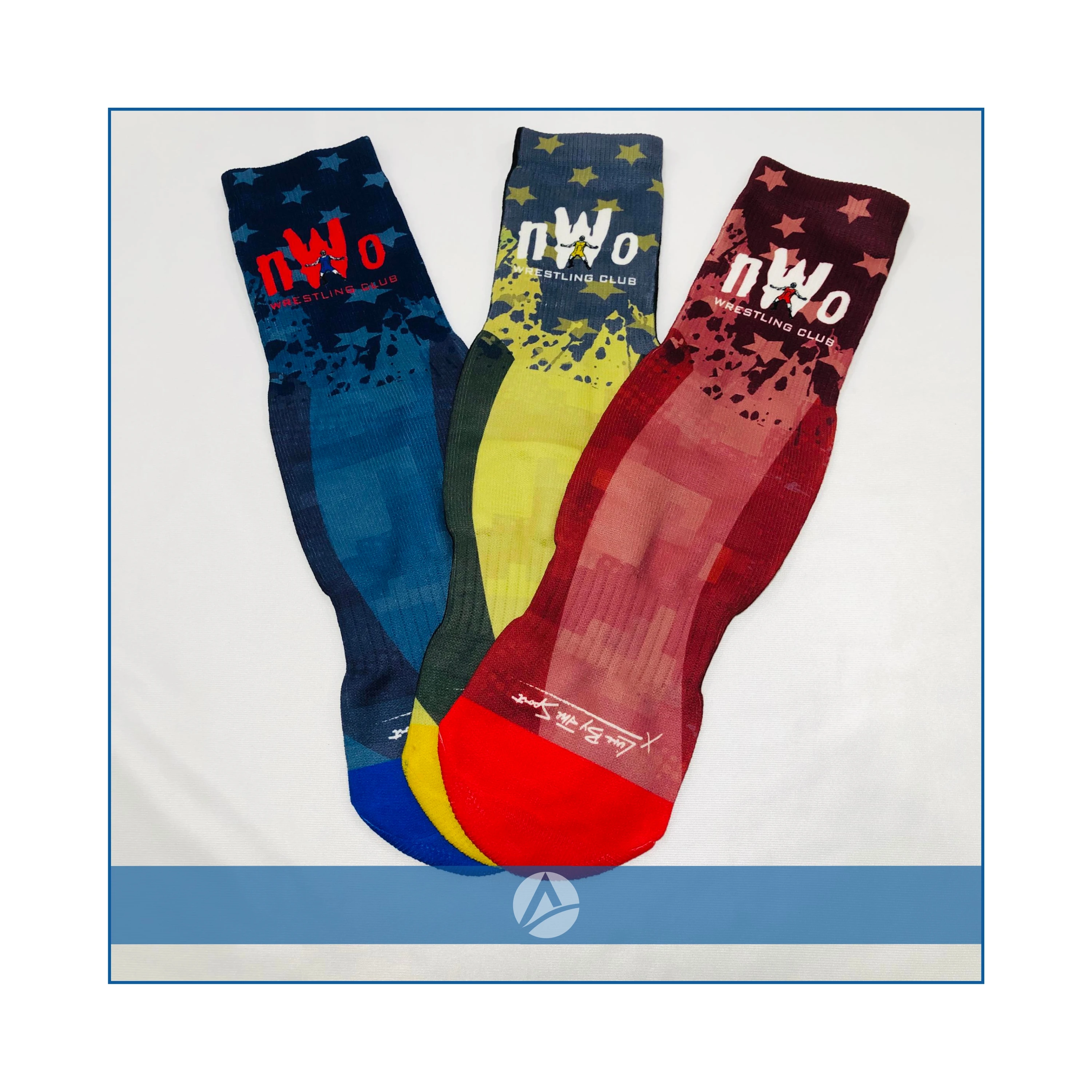 360 Digital Printing Custom Photo Socks Breathable Sustainable Seamless Sublimation Athletic Sports Socks Sports Enthusiasts