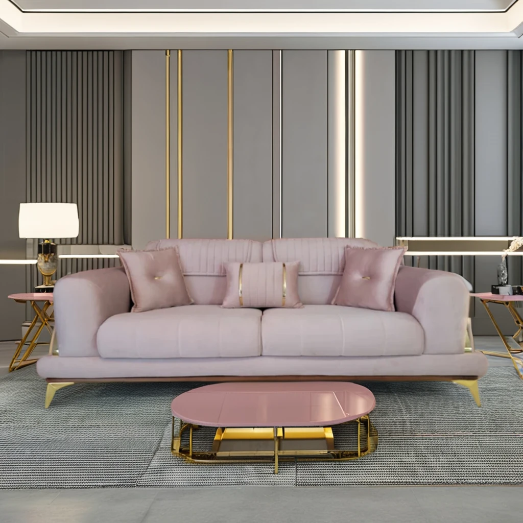 High Quality Handmade Antique Classic Design Upholstery Fabric for Modern Living Room Sofas for Upscale Interiors