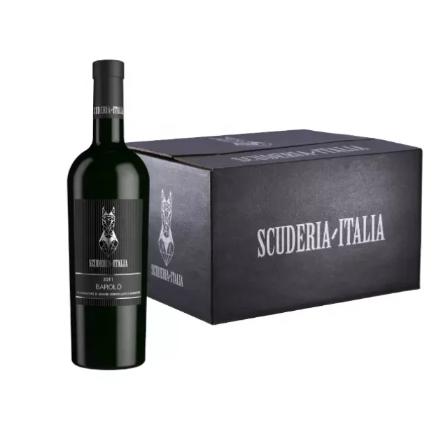 Top Selling Italian BAROLO DOCG 2011 Scuderia Italia 0.75L 15% Prestigious Red Wine For Luxury Events
