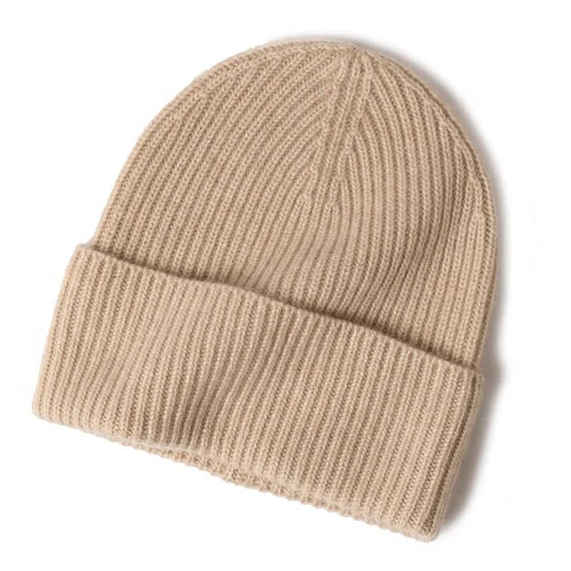 Customized Beanie Hat with Label Winter Beanies Warm Thick Knitted Hats factory price hot selling beanie Headwear