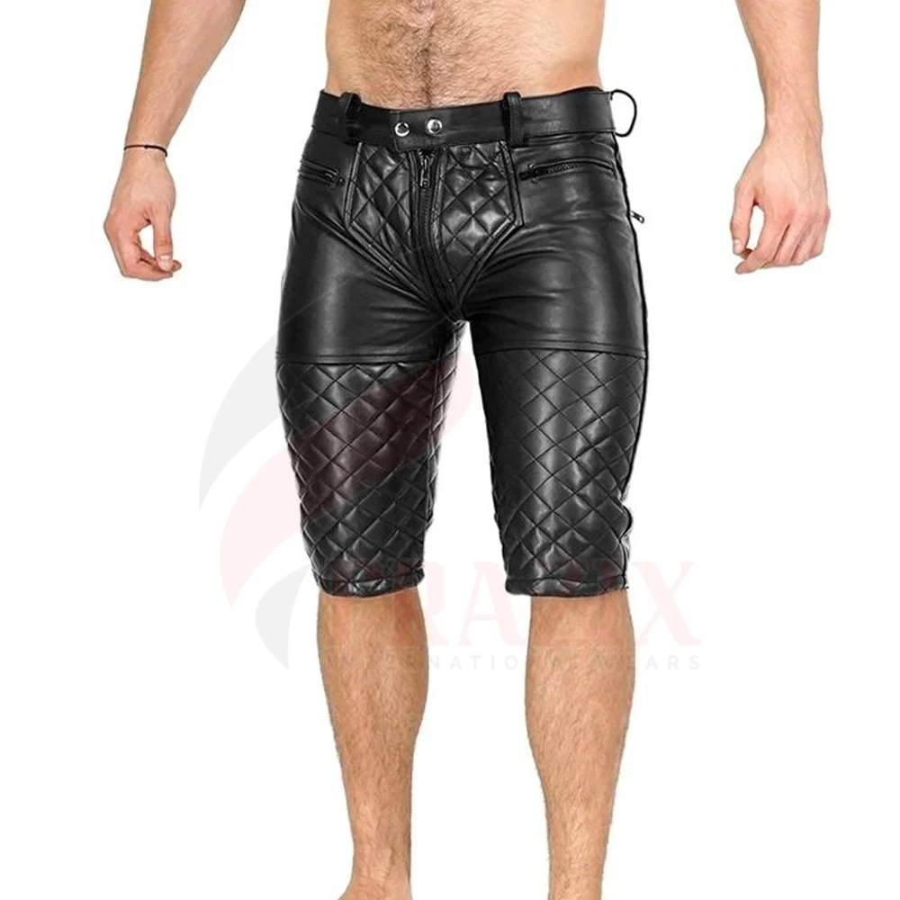 Genuine Leather Shorts Men Best Price Leather Good Look Underwear Leather Shorts