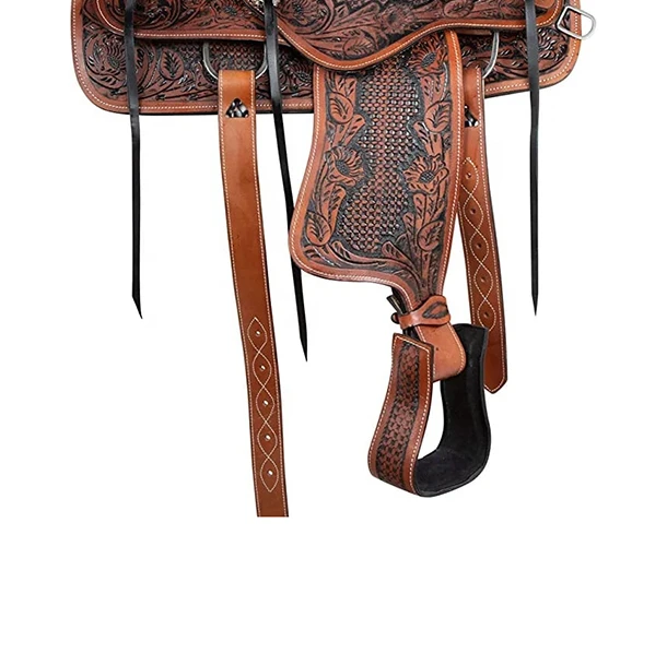 Jumping Close Contact Original Leather Horse Saddle Best Selling Leather Saddle