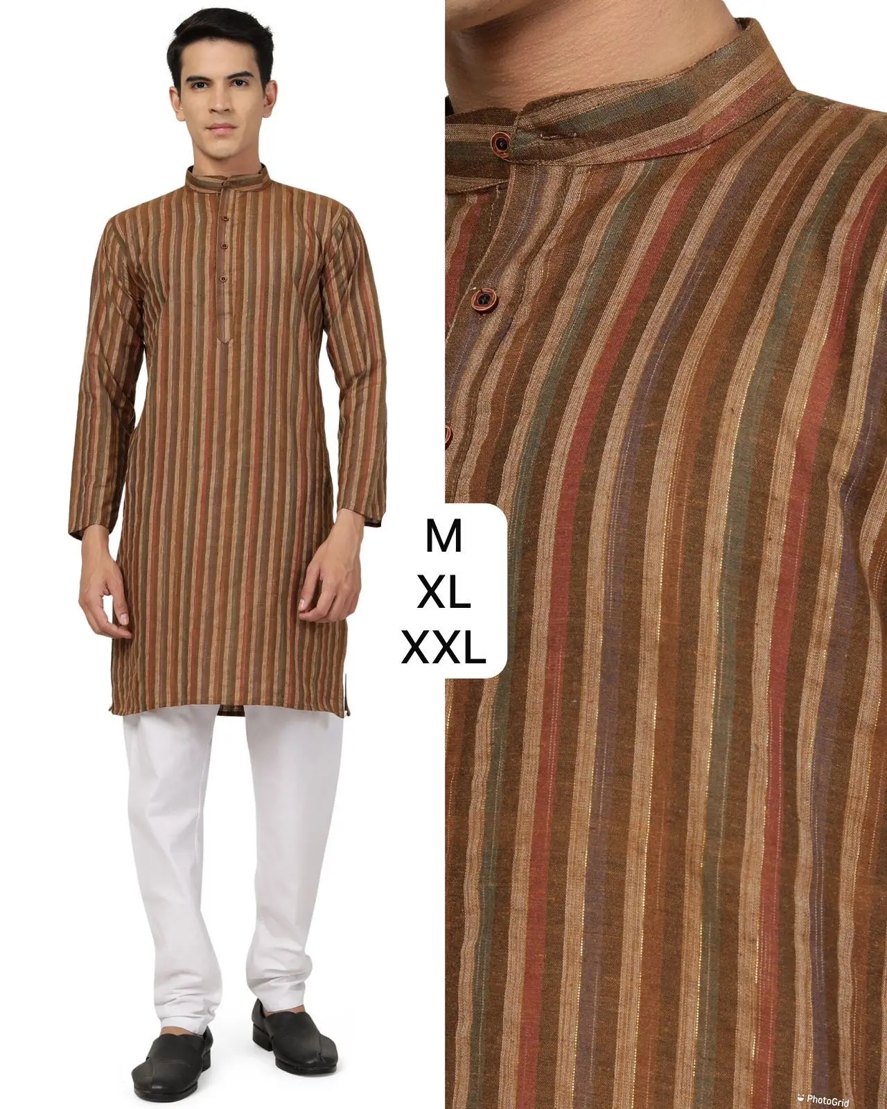 Men Kurta Manufacturer in India Wedding Party Causal Wear Cotton Men Kurta Pajama