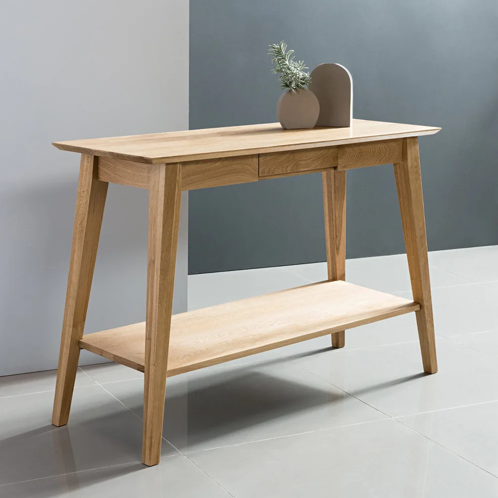 Modern Teak Wood Living Room Cabinet High Quality Solid Natural Color Furniture for Bedroom Hotel Apartment Use
