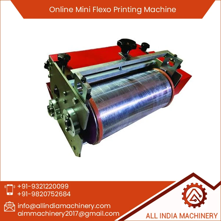 Semi Automatic Plastic Bag Printing Machine Single Color Mini Portable Online Flexo Printing Machine at Competitive Price