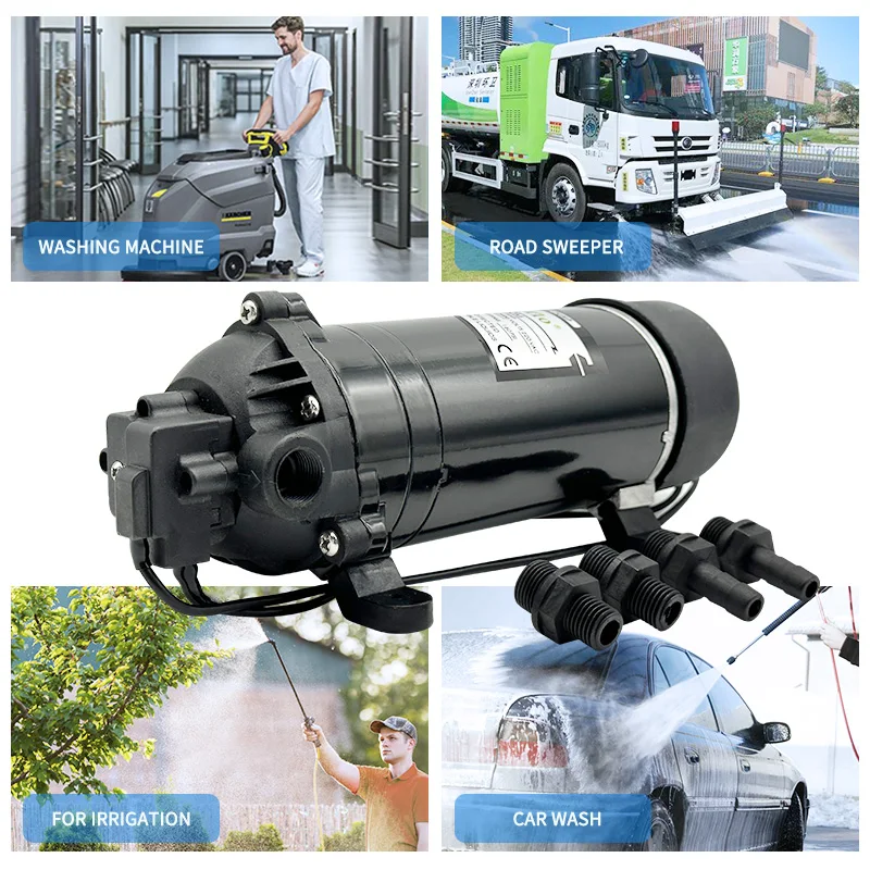 Singflo DP-160S 115V AC 160PSI 5.5Lpm High Pressure Water Pump for Car Washing