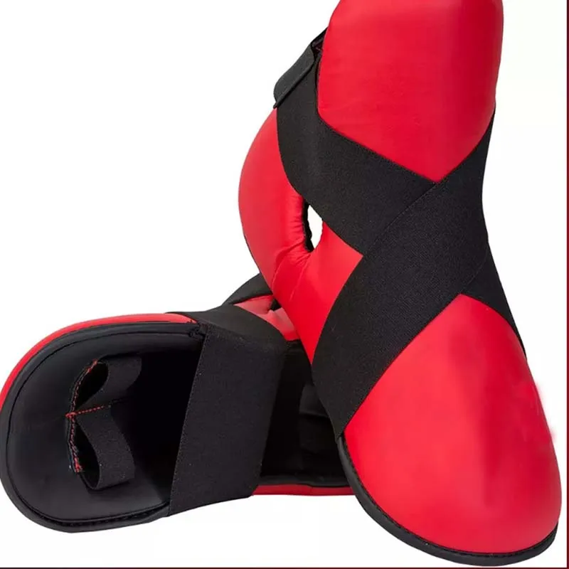 Safety Kick Boot Kick Karate Boot Training Martial Arts Shoes Training Taekwondo Shoes Made of Pu leather