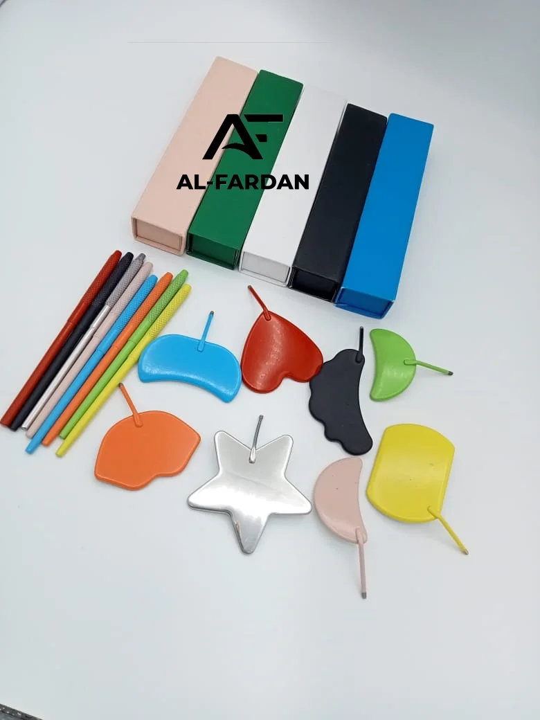 Wholesale Low MOQ Mirror handles For Eyelashes Extension Solid Stainless Steel Custom Logo Offer Custom Packing Eyelash Mirror