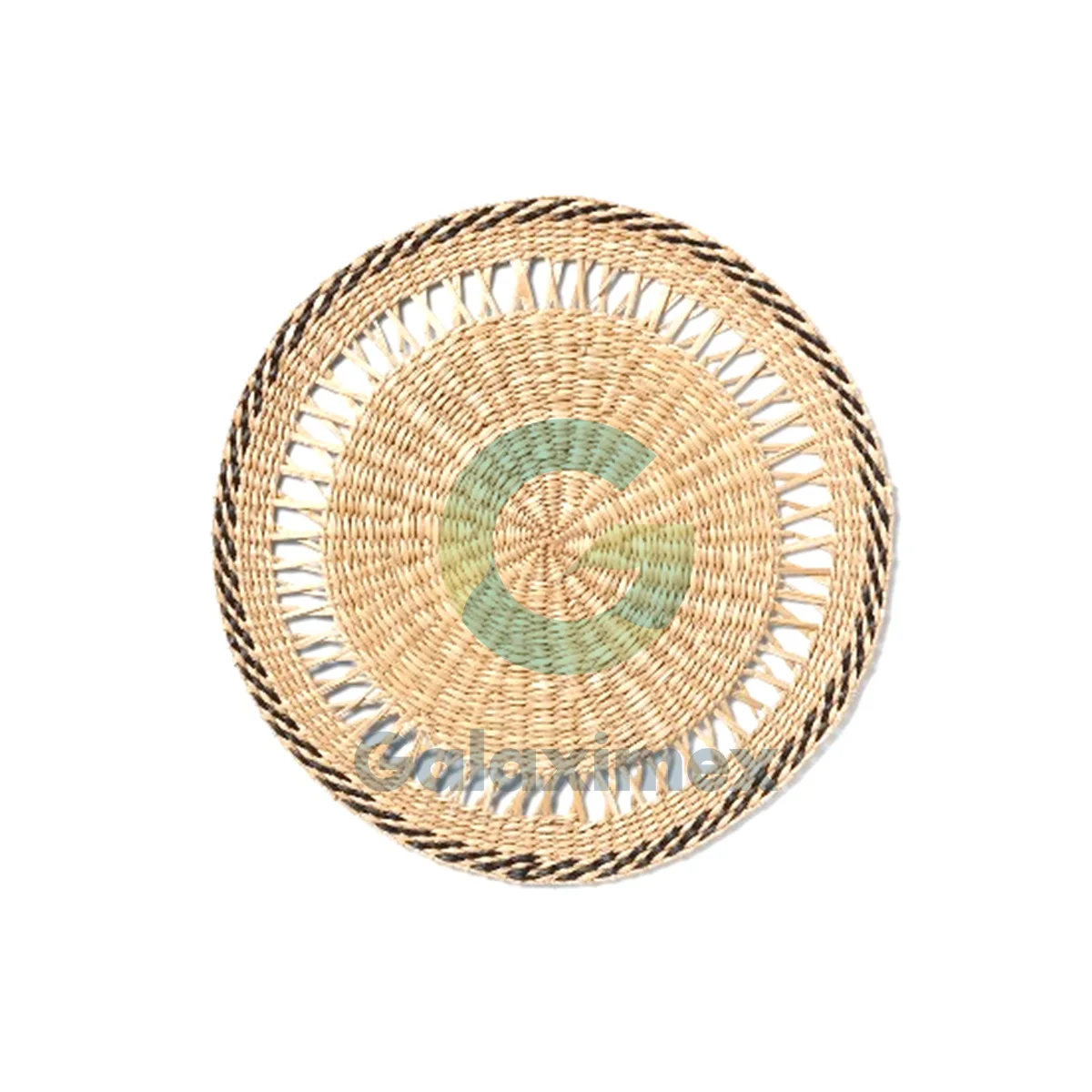 Factory  Cheap Seagrass placemats round bulk from wholesale factory round wove placemats bulk from handicraft manufacturer