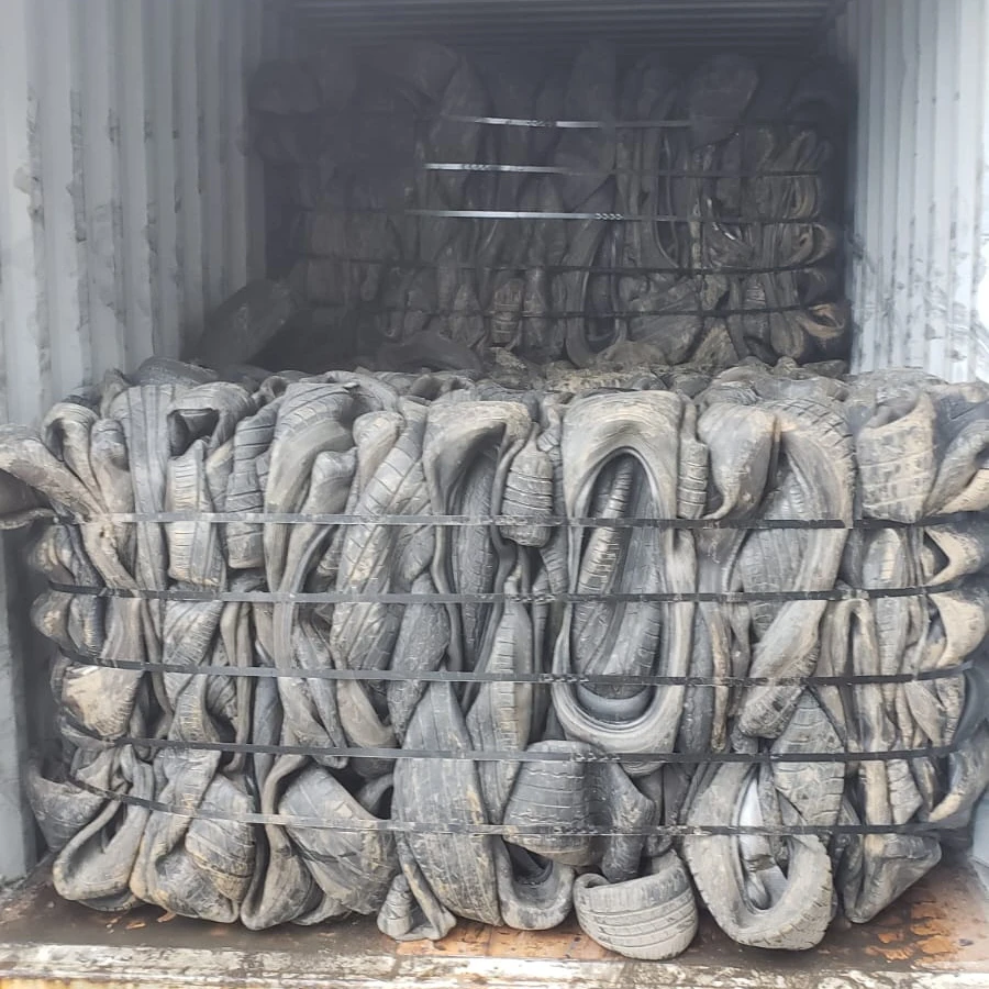 Baled Tyres Scrap Used & Recycled for Indian Manufacturer