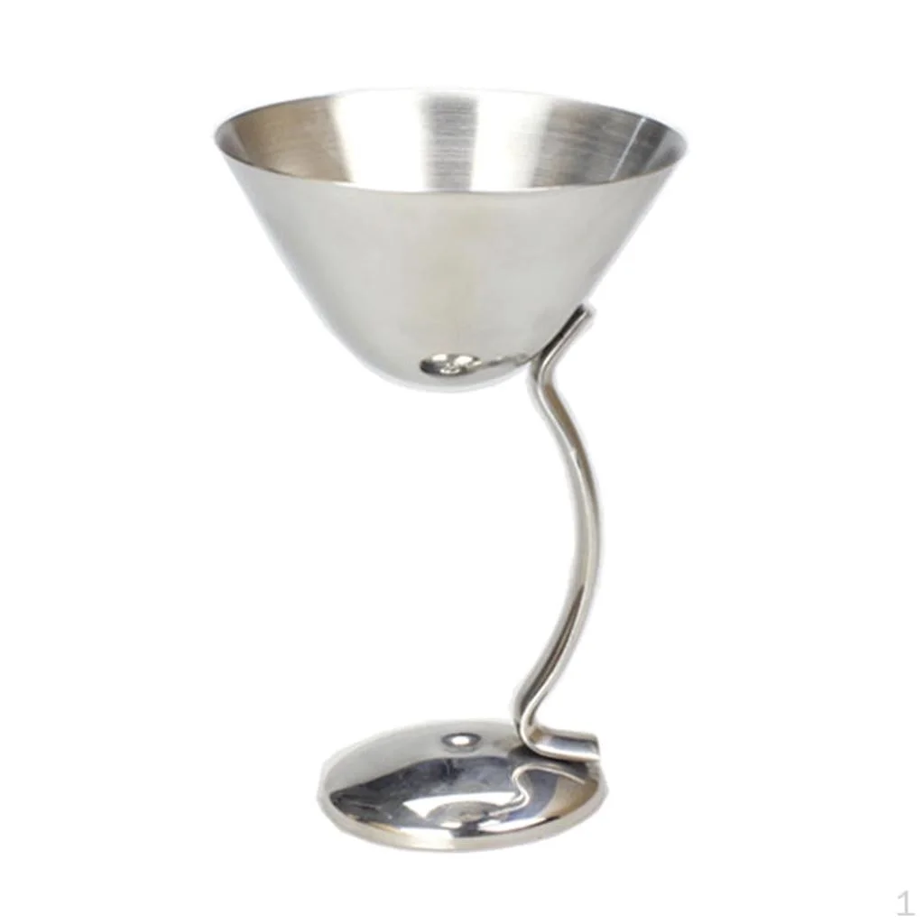 Aluminum Wine glass Cocktail Champagne Cups Aluminum Glass For Party for Bar accessories at cheap price
