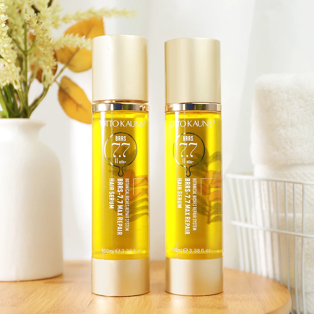 OEM ODM Hair Care Products Private Label Serum Natural Moroccan Argan Oil for All Types of Bottle 100ml
