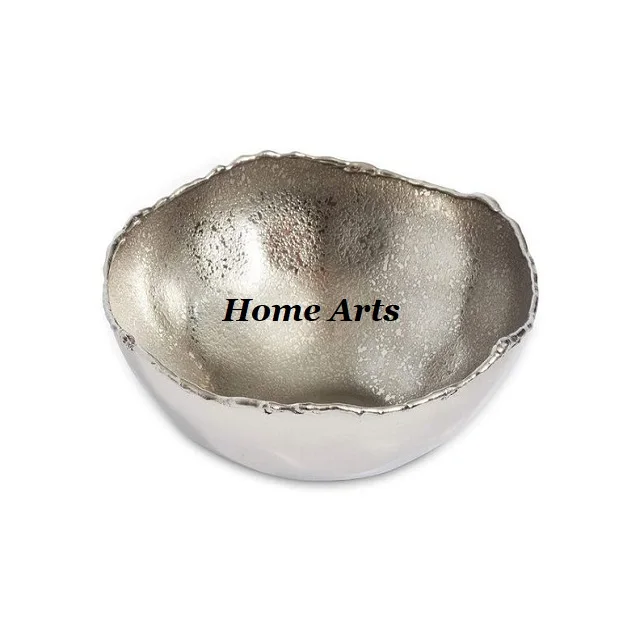 Designer Aluminum Fruits Serving Bowl With Superior Quality Customized Shape Size Food in Bulk