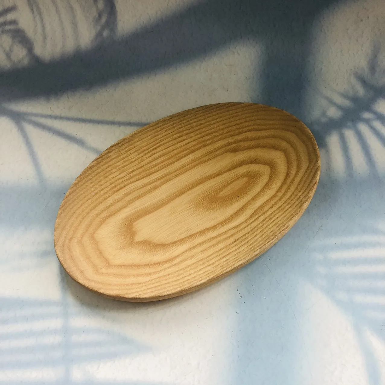 New Arrival Oval Ash Wood Tray Platters Cheese Plate For Serving Wooden Dish Set, Dinnerware Set, Home Decor By VITRAPRO