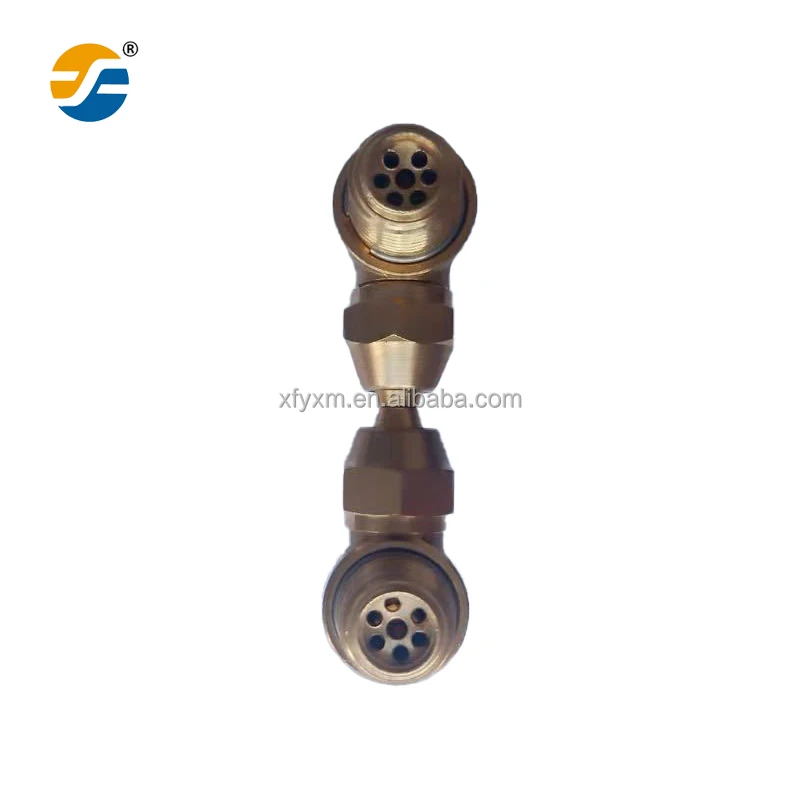 Genuine Quality Bus Spare Parts Bolt And Nut 13MM 12 Wires 6208-00537 Bus Body Kit Door Pump Connector For Zk6127H